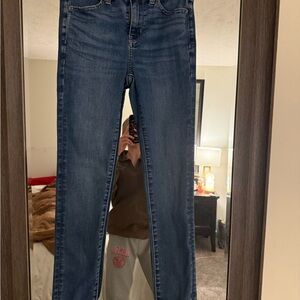 AMERICAN EAGLE Dark Blue Women's Slim Jeans